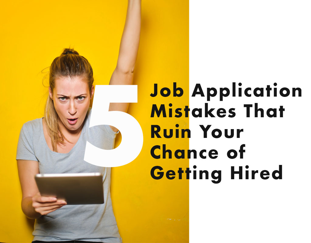 job application mistakes
